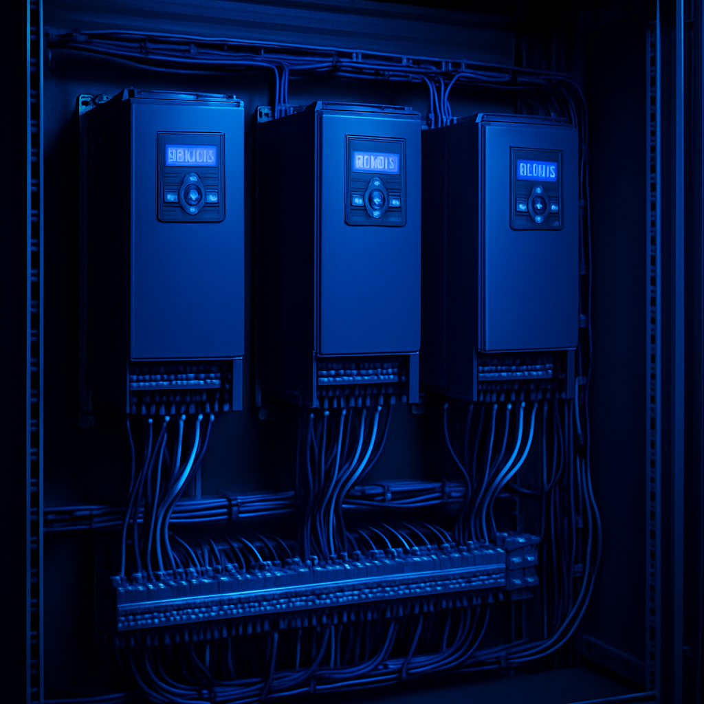 Variadores de frecuencia instalados